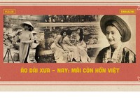 Áo dài xưa – nay: Mãi còn hồn Việt