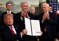Ông Trump chính thức công nhận Cao nguyên Golan thuộc Israel