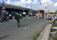 Đôi nam nữ thương vong tại quận 12 khi xe tải ôm cua