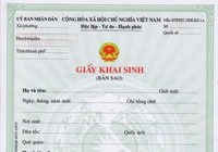 Ai cấp gấy chứng sinh cho trẻ sinh ngoài bệnh viện?