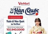 VinMart khai mạc 'Tuần lễ hàng hóa Hàn Quốc'