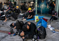 Biểu tình Hong Kong: Tình hình bên trong trường đại học
