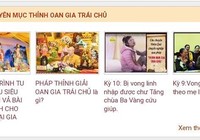 Dừng hoạt động các trang web trái phép của chùa Ba Vàng