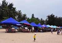 Yêu cầu dừng kinh doanh tại vỉa hè, bãi tắm Đồ Sơn