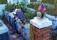 Phát hiện thi thể người đàn ông đang phân hủy ở nghĩa trang