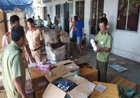 Phát hiện số lượng lớn hàng hóa cấm nhập khẩu