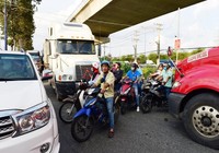 Kiểm tra đường nối gây mất an toàn giao thông ở quận Thủ Đức