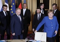 Bà Merkel nói gì với ông Putin sau đàm phán Bộ tứ Normandy?