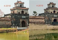 Yêu cầu chấn chỉnh việc tu bổ bờ kè hộ thành hào Huế