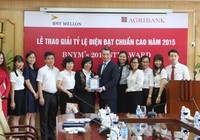 Agribank: Lần thứ 7 liên tiếp đạt giải chất lượng dịch vụ