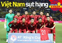 Việt Nam sụt hạng FIFA; Đồng đội Salah bị loại khỏi CAN