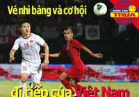 Nhì bảng và cơ hội đi tiếp của VN; Indonesia mất kỷ lục 28 năm