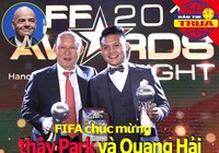 FIFA chúc mừng thầy Park, Quang Hải; Bầu Hiển giải cứu CLB nữ
