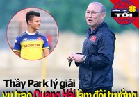 Lý do Quang Hải giữ chức đội trưởng; Thầy cũ Công Phượng mắc K