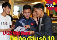 U-22 bỏ áo đấu số 10; Muang Thong 'chấm' Quế Ngọc Hải