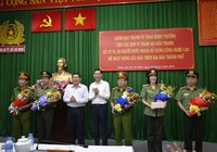 Khen thưởng vụ triệt băng giả làm công an Trung Quốc lừa đảo