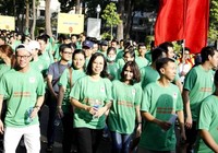 Hơn 7000 người tham gia Ngày chạy Olympic tại TP.HCM