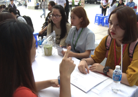 Hơn 600 sinh viên Luật tham gia ngày hội hướng nghiệp