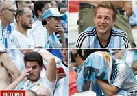 Fan khóc hết nước mắt vì Argentina và Messi chia tay World Cup
