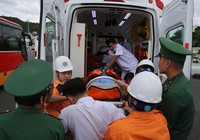 Tàu SAR27-01 vượt bão cứu khách Nhật bị đột quỵ ngoài khơi