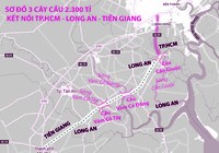 3 cây cầu kết nối Long An với TP.HCM và ĐBSCL