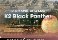Hàn Quốc trang bị hàng loạt 'quái thú' K2 Black Pather