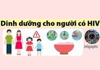 Dinh dưỡng đầy đủ giúp người có HIV tăng cơ hội sống sót