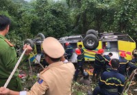 Nguyên nhân ban đầu xe chở sinh viên rơi ở đèo Hải Vân