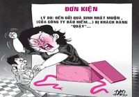 Vụ kiện sau việc tặng quà sinh nhật trễ