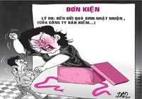 Vụ kiện sau việc tặng quà sinh nhật trễ