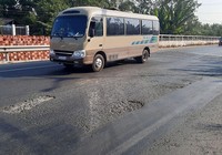 Tuyến tránh Cai Lậy có nhiều đoạn xuống cấp, không an toàn