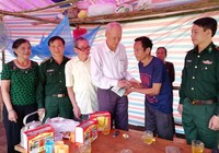 Dựng lại nhà cho gia đình bị cháy rụi nhà ở Hà Tĩnh
