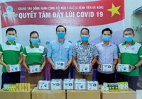 Dầu tràm Cung Đình và cầu thủ Đông Triều chung tay từ thiện