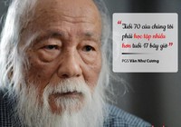 Thầy Văn Như Cương và 10 câu nói tâm huyết với học trò