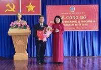Nhân sự mới huyện Củ Chi, TP.HCM