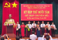 HĐND Bà Rịa- Vũng Tàu miễn nhiệm nhiều người