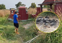 Thông tin mới nhất vụ bộ xương người bị đốt ở nghĩa địa