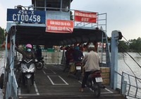Sau công văn của Sở GTVT, một số bến đò ngang hoạt động lại