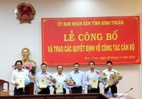 Ông Võ Thanh Bình làm Chánh văn phòng UBND tỉnh Bình Thuận