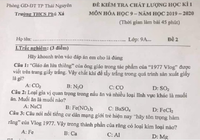 Hiện tượng 1977 Vlog vào đề thi hóa học