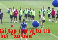 Bài tập 'xử bắn' đồng đội trên sân thật thú vị