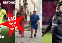 Những ngôi sao như Maradona, Ronaldo... ngày ấy và bây giờ