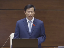 Bộ trưởng Nguyễn Ngọc Thiện trả lời chất vấn