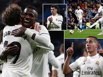 Real Madrid thắng dễ, đặt một chân vào tứ...