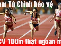 Xem 'nữ hoàng tốc độ' Tú Chinh chiến thắng...