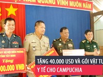 Tặng 40.000 USD và gói vật tư y...