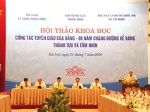 Công tác tuyên giáo đã tạo sự thống nhất,...