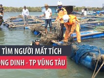 Lặn tìm người mất tích ở sông Dinh, TP...