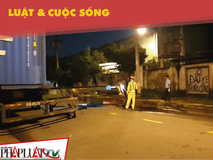Đậu rơ moóc chắn ngang đường gây chết người có...