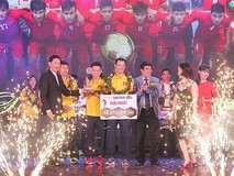 Giây phút đăng quang giải Fair Play của Futsal...